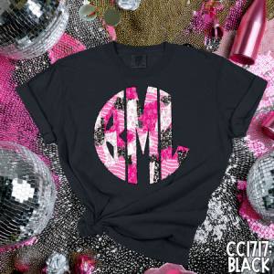 BRUSHSTROKE VALENTINE MONOGRAM - CUSTOM TRANSFER