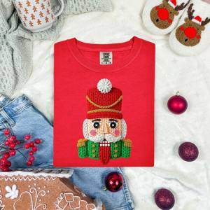 CLASSIC NUTCRACKER HEAD - FAUX YARN - DTF TRANSFER