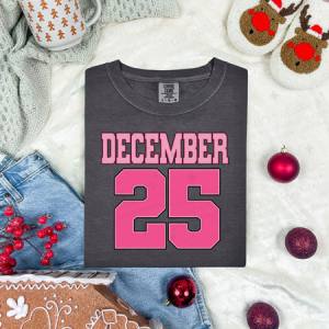 PINK DECEMBER 25 - DTF TRANSFER