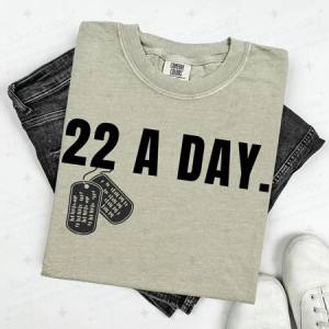 22 A DAY - DOG TAGS - DTF TRANSFER