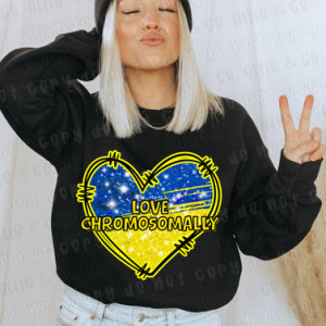 LOVE CHROMOSOMALLY - DTF TRANSFER