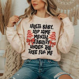 COQUETTE SANTA BABY - DTF TRANSFER