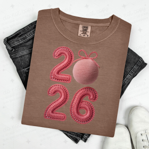 COQUETTE 2026 DISCO BALL - FAUX YARN - DTF TRANSFER