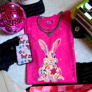 WATERCOLOR BUNNY - DTF TRANSFER