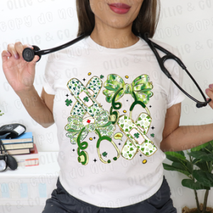 SAINT PATRICK'S DAY NURSE COQUETTE - DTF TRANSFER