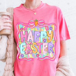 HAPPY EASTER DOODLES - DTF TRANSFER