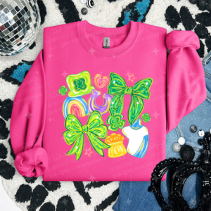 LUCKY SAINT PATRICK'S DAY DOODLE - DTF TRANSFER