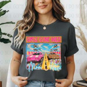 GIRL'S GONE WILD MAMA EDITION RACE TRACK - DTF TRANSFER