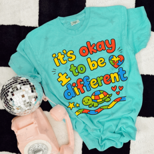 IT'S OKAY TO BE DIFFERENT - *OLLIE & CO. EXCLUSIVE* - DTF TRANSFER