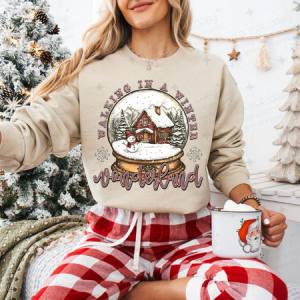 WALKING IN A WINTER WONDERLAND - DTF TRANSFER