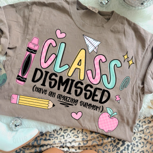CLASS DISMISSED ICONS - DTF TRANSFER