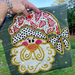 SANTA FAUX YARN - DTF TRANSFER