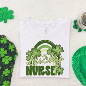 ONE LUCKY NURSE - DTF TRANSFER