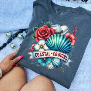 COASTAL COWGIRL - DTF TRANSFER
