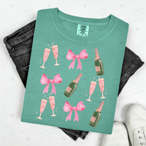 COQUETTE CHAMPAGNE CHEERS - DTF TRANSFER