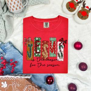 COQUETTE JESUS IS THE REASON FOR THE SEASON - DTF TRANSFER