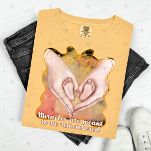 COQUETTE MIRACLES ARE MEANT TO BE REMEMBERED - DTF TRANSFER