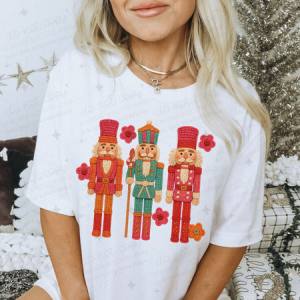 RETRO NUTCRACKERS - FAUX YARN - DTF TRANSFER