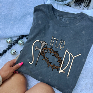 TRUE STORY WHITE - DTF TRANSFER