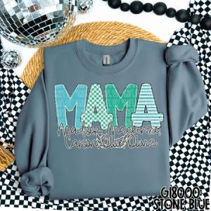 OLLIE'S ALPHA - MAMA,AUNT,GRANDMA,ETC W/ KIDS NAMES - CUSTOM TRANSFER