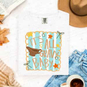 COQUETTE IT'S ALL GRAVY BABY - DTF TRANSFER