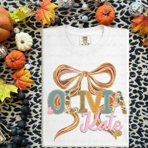 COQUETTE FALL NAME - CUSTOM TRANSFER