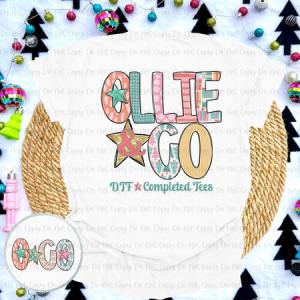 HOLLY JOLLY - BUSINESS NAMES - FRONT+BACK - CUSTOM TRANSFER