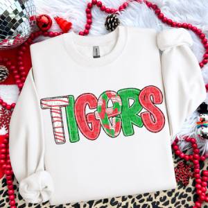HAND LETTERED CHRISTMAS MASCOT - CUSTOM TRANSFER