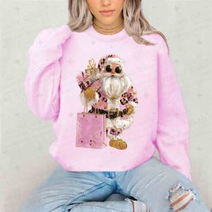 SOFT PAINTED COOL SANTA WITH GIFTS - DTF TRANSFER