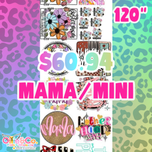 MAMA MINI TITLE- 22.5X120 - PREMADE GANG