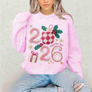 2026 HAPPY NEW YEAR - GIFTS + ORNAMENTS +FAUX YARN - DTF TRANSFER