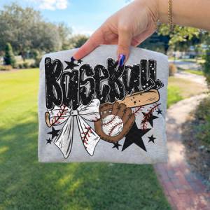 BASEBALL BOW BAT - DTF TRANSFER