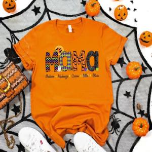 HALLOWEEN TITLE W/ KIDS NAMES - CUSTOM TRANSFER