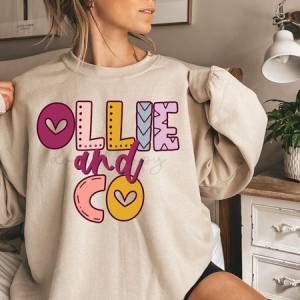 BOHO DOODLE NAMES - CUSTOM TRANSFER