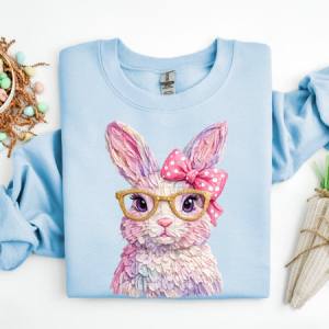 EASTER BUNNY GIRL - DTF TRANSFER