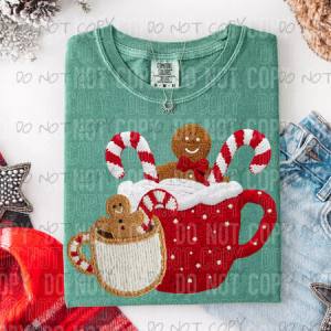 HOT COCOA FAUX YARN - DTF TRANSFER