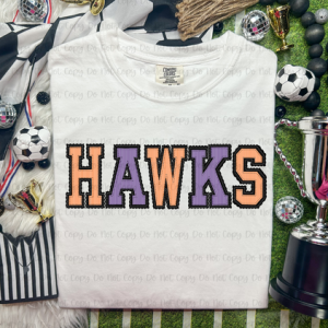 MASCOT PREPPY SPELLED OUT - CUSTOM TRANSFER