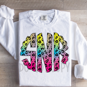 WILD CHILD MONOGRAM - CUSTOM TRANSFER