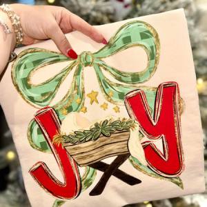 JOY BABY JESUS BOW - DTF TRANSFER