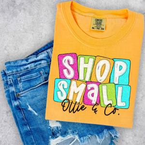 SHOP SMALL BOXY - BUSINESS NAMES - CUSTOM TRANSFER