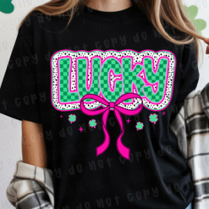 LUCKY DALMATIAN NEON - DTF TRANSFER