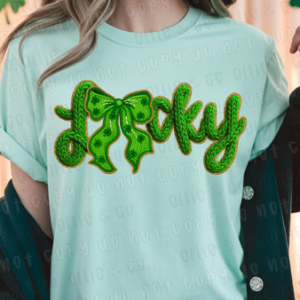 LUCKY FAUX YARN - DTF TRANSFER