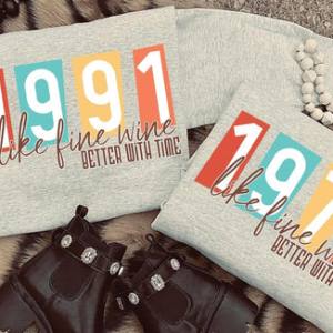 LIKE FINE WINE, BETTER WITH TIME - CUSTOM TRANSFER