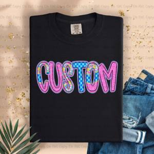 WHIMSY WILDFLOWER - CUSTOM TRANSFER