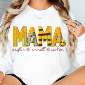 BEE TITLE W/ KIDS NAMES - CUSTOM TRANSFER