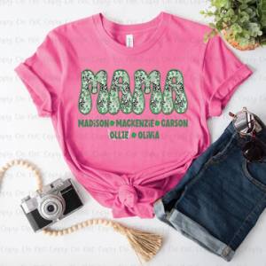 ST. PATRICK'S DAY GROOVY TITLE W/ KIDS NAMES - CUSTOM TRANSFER