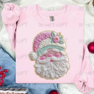 FRENCH KNOT SANTA FAUX YARN - DTF TRANSFER