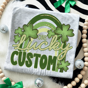 ONE LUCKY CUSTOM - MOCKUP ONLY