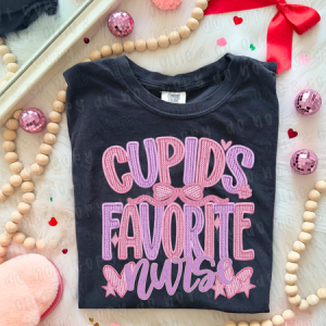 CUPID'S FAVORITE NURSE YARN - DTF TRANSFER