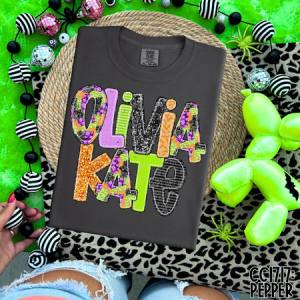 HALLOWEEN NAMES - CUSTOM TRANSFER